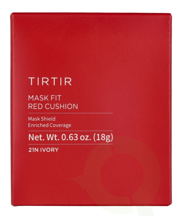 TirTir Mask Fit Red Cushion Foundation SPF40 18 g #21N Ivory i gruppen SKÖNHET & HÄLSA / Makeup / Basmakeup / Foundation hos TP E-commerce Nordic AB (D30514)
