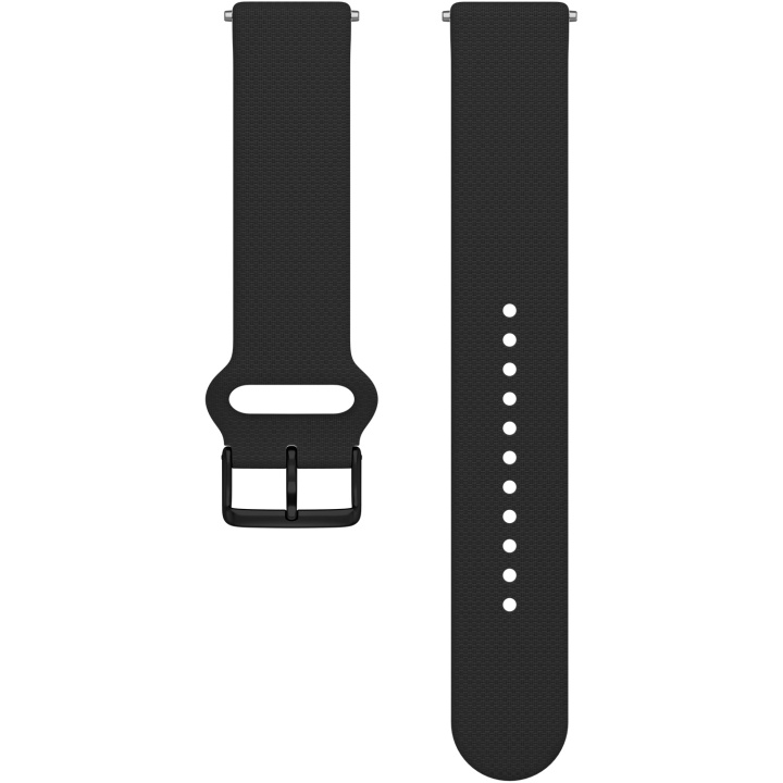 Polar Silikonarmband 20mm Svart S-L i gruppen SPORT, FRITID & HOBBY / Smartwatch & Aktivitetsarmband / Aktivitetsarmband hos TP E-commerce Nordic AB (D30568)