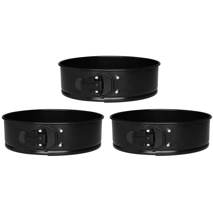 Maku Springformar med löstagbar botten 3-pack i gruppen HEM, HUSHÅLL & TRÄDGÅRD / Köksredskap / Baktillbehör hos TP E-commerce Nordic AB (D30586)