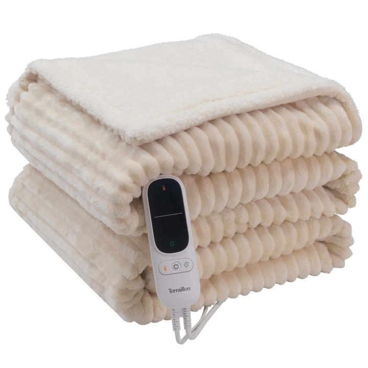 Terraillon Värmefilt Koomy 180x130cm 140W Cream i gruppen SKÖNHET & HÄLSA / Massage & Wellness / Värmefiltar hos TP E-commerce Nordic AB (D30592)