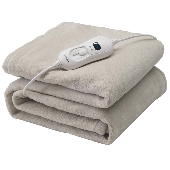 Terraillon Värmefilt Cozy 160x120cm Light Grey i gruppen SKÖNHET & HÄLSA / Massage & Wellness / Värmefiltar hos TP E-commerce Nordic AB (D30594)