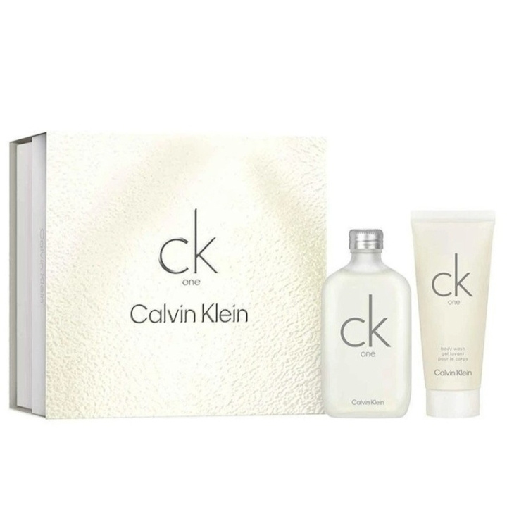 Calvin Klein Giftset Calvin Klein CK One Edt 100ml + Shower Gel 100ml i gruppen SKÖNHET & HÄLSA / Doft & Parfym / Parfym / Parfymboxar hos TP E-commerce Nordic AB (D30617)