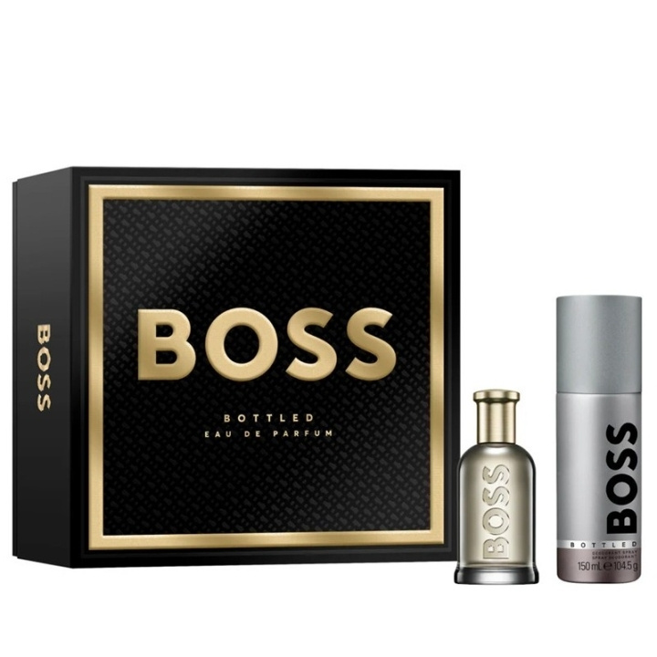 Hugo Boss Giftset Hugo Boss Bottled Edp 50ml + Deo Spray 150ml i gruppen SKÖNHET & HÄLSA / Doft & Parfym / Parfym / Parfymboxar hos TP E-commerce Nordic AB (D30633)