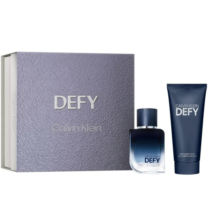 Calvin Klein Giftset Calvin Klein Defy Edp 50ml + Shower Gel 100ml i gruppen SKÖNHET & HÄLSA / Doft & Parfym / Parfym / Parfymboxar hos TP E-commerce Nordic AB (D30634)