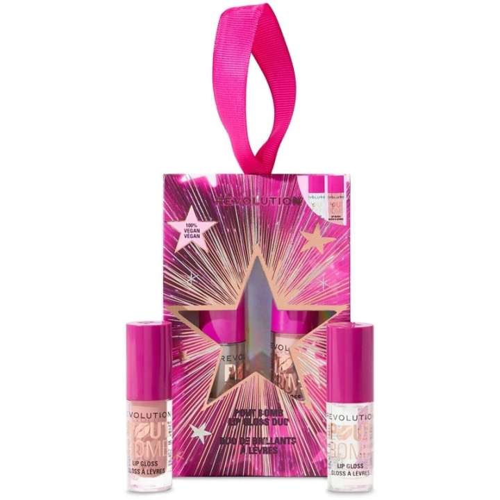 Makeup Revolution Pout Bomb Plumping Mini Lip Gloss Set i gruppen SKÖNHET & HÄLSA / Makeup / Läppar / Läppbalsam hos TP E-commerce Nordic AB (D30655)