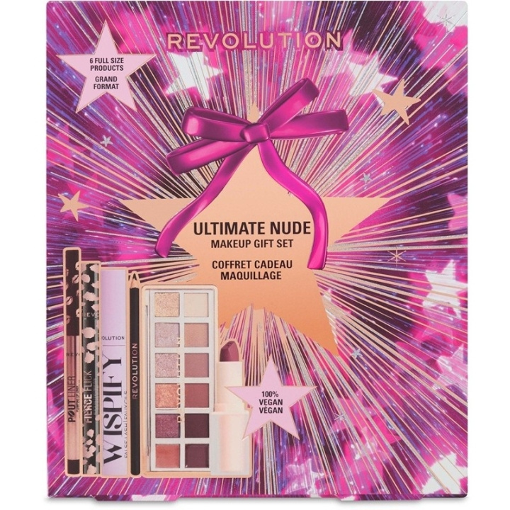 Makeup Revolution Ultimate Nude Giftset i gruppen SKÖNHET & HÄLSA / Presentkit / Presentkit För Henne hos TP E-commerce Nordic AB (D30658)
