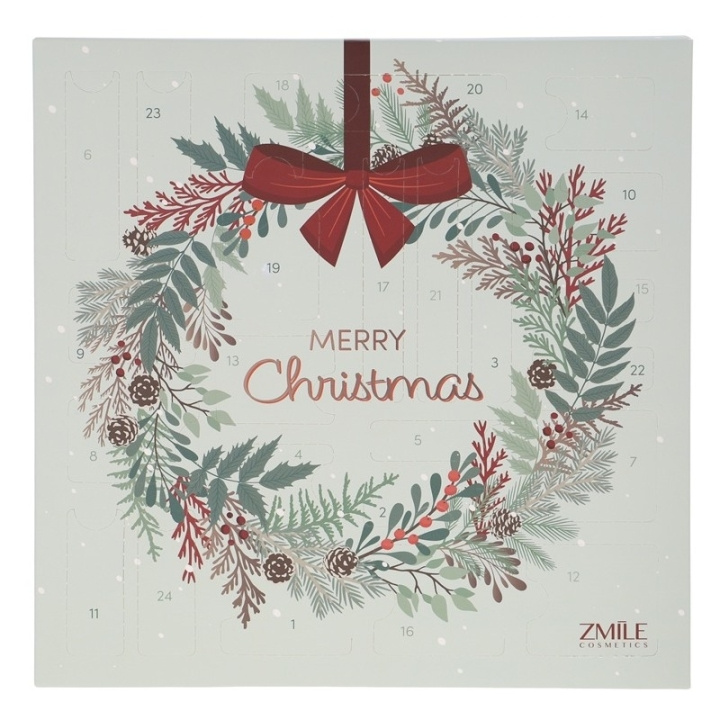 Zmile Cosmetics Beauty Advent Calendar Square Jingle And Glow i gruppen SKÖNHET & HÄLSA / Presentkit / Presentkit För Henne hos TP E-commerce Nordic AB (D30659)