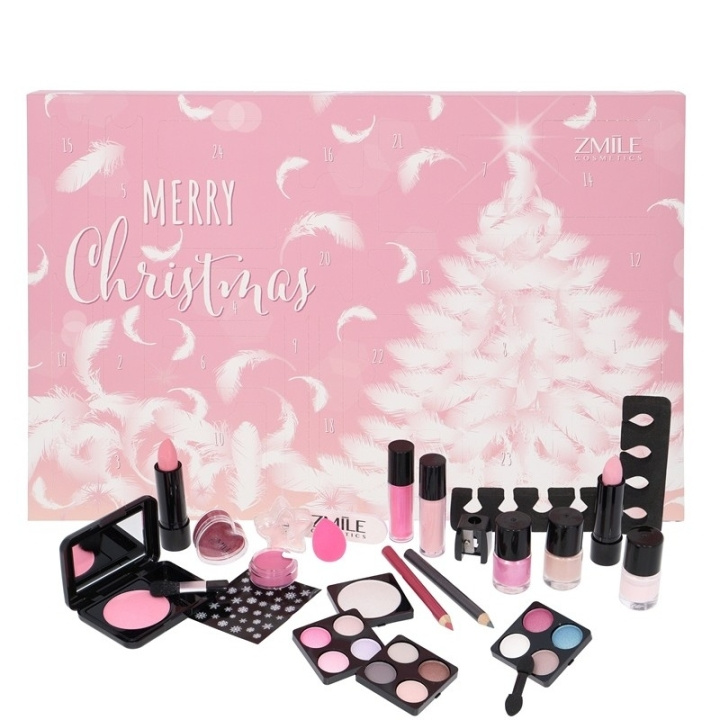 Zmile Cosmetics Beauty Advent Calendar Traditional Pink And Fluffy i gruppen SKÖNHET & HÄLSA / Presentkit / Presentkit För Henne hos TP E-commerce Nordic AB (D30662)