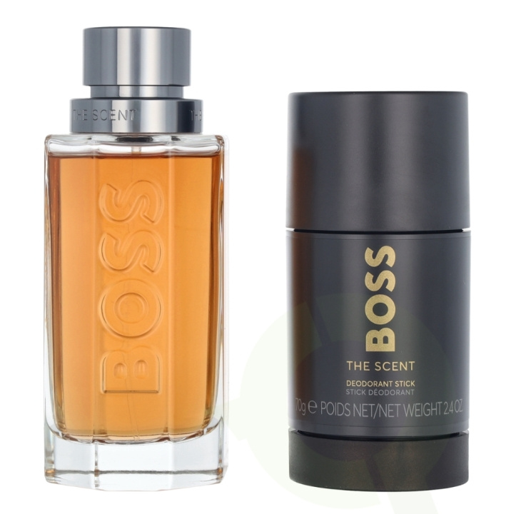 Hugo Boss The Scent Giftset 175 ml Edt Spray 100ml/Deo Stick 75ml i gruppen SKÖNHET & HÄLSA / Doft & Parfym / Parfym / Parfymboxar hos TP E-commerce Nordic AB (D30701)