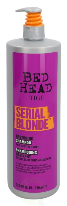 TIGI BH Serial Blonde Restoring Shampoo 970 ml i gruppen SKÖNHET & HÄLSA / Hår & Styling / Hårvårdsprodukter / Schampo hos TP E-commerce Nordic AB (D30770)