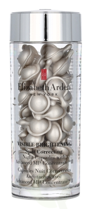 Elizabeth Arden E.Arden Visible Brightening Spot Correcting Night Capsules 28 ml 60 Capsules i gruppen SKÖNHET & HÄLSA / Hudvård / Ansiktsvård / Serum Hud hos TP E-commerce Nordic AB (D30808)
