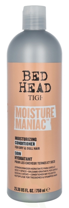 TIGI BH Moisture Maniac Moisturizing Conditioner 750 ml For Dry & Dull Hair i gruppen SKÖNHET & HÄLSA / Hår & Styling / Hårvårdsprodukter / Balsam hos TP E-commerce Nordic AB (D30824)