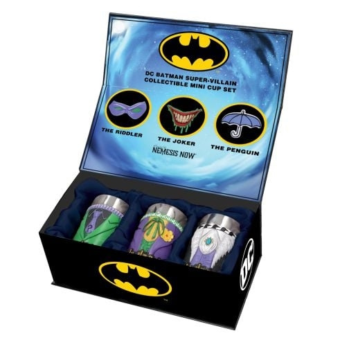 DC Batman Superskurk samlarset med minikoppar i gruppen SPORT, FRITID & HOBBY / Roliga prylar / Muggar hos TP E-commerce Nordic AB (D30837)
