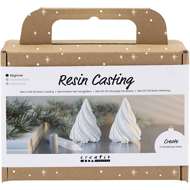 DIY Kit Minipysselkit - Gjutning i harts - Julgranar (977711) i gruppen SPORT, FRITID & HOBBY / Hobby / DIY-kit hos TP E-commerce Nordic AB (D30846)