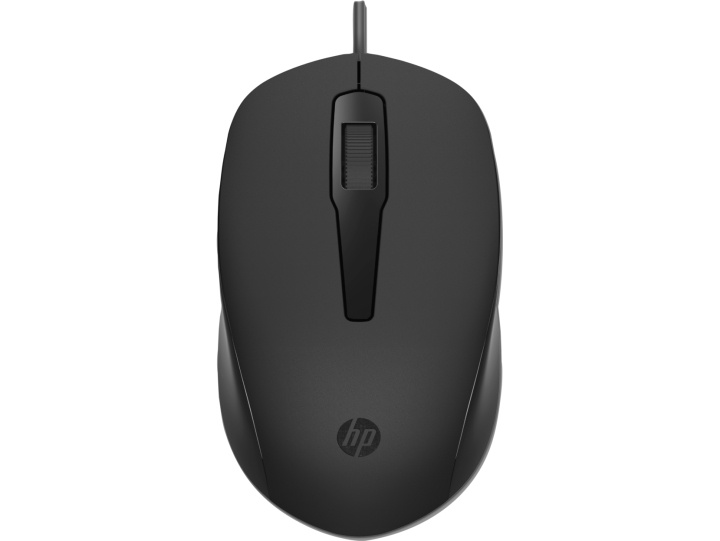 HP 150 Trådbunden mus, svart i gruppen DATORER & KRINGUTRUSTNING / Möss & Tangentbord / Möss hos TP E-commerce Nordic AB (D30854)