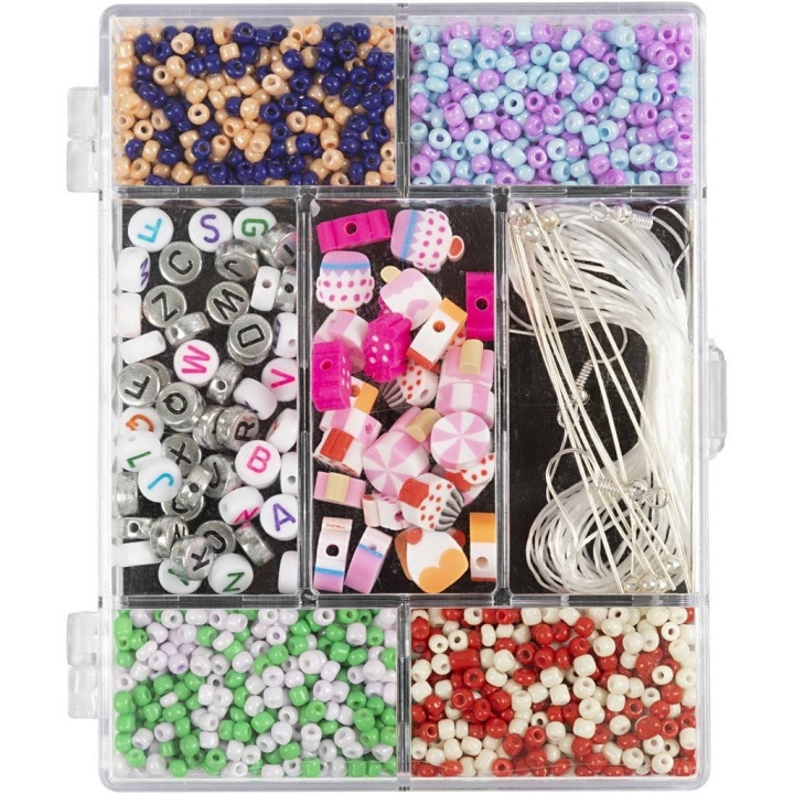 DIY Kit DIY Mix - Smycken - Pastellfärger (977620) i gruppen SPORT, FRITID & HOBBY / Hobby / DIY-kit hos TP E-commerce Nordic AB (D30878)
