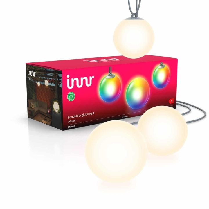 Innr Smart utomhuslampa - 3 glober - Zigbee i gruppen HEM, HUSHÅLL & TRÄDGÅRD / El & Belysning / Utomhusbelysning hos TP E-commerce Nordic AB (D30886)