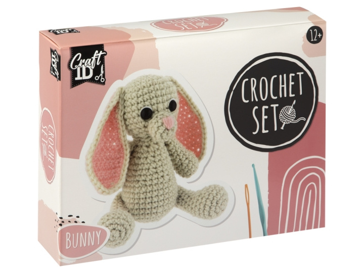 Craft ID Virksats kanin, 12x9x12cm - (K-CR1702/GE) i gruppen LEKSAKER, BARN- & BABYPRODUKTER / Leksaker / Figurer, Miniatyrer & tillbehör hos TP E-commerce Nordic AB (D30905)