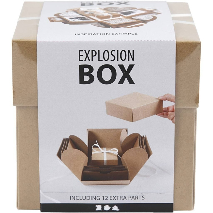 Creative Toys Explosionslåda - Brun (25380) i gruppen SPORT, FRITID & HOBBY / Roliga prylar / Övrigt hos TP E-commerce Nordic AB (D30916)