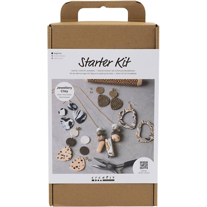 DIY Kit Starter Craft Kit - Smyckeslera - Smycken (977538) i gruppen SPORT, FRITID & HOBBY / Roliga prylar / Samlarobjekt hos TP E-commerce Nordic AB (D30920)