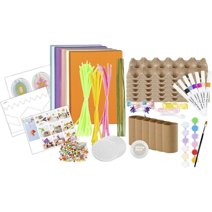 Creative Toys Creativ - Mega Craft Mix Creative Spring, vårfärger, 1 förpackning - (977607) i gruppen LEKSAKER, BARN- & BABYPRODUKTER / Leksaker / Pyssel hos TP E-commerce Nordic AB (D30926)