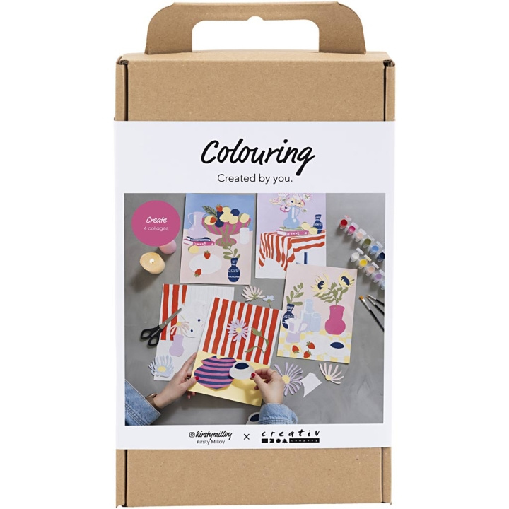 Creative Toys Creativ - Pysselkit Färgläggning, collage (977807) i gruppen LEKSAKER, BARN- & BABYPRODUKTER / Leksaker / Pyssel hos TP E-commerce Nordic AB (D30933)
