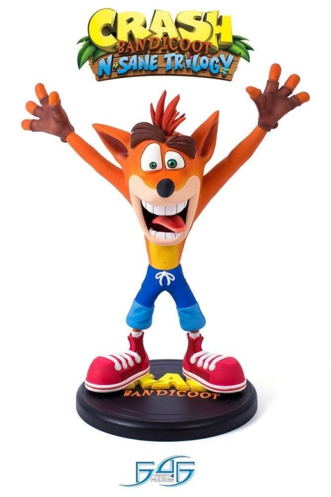 Crash Bandicoot (N Sane Trilogy) 23 cm PVC-staty i gruppen LEKSAKER, BARN- & BABYPRODUKTER / Leksaker / Figurer, Miniatyrer & tillbehör hos TP E-commerce Nordic AB (D30942)