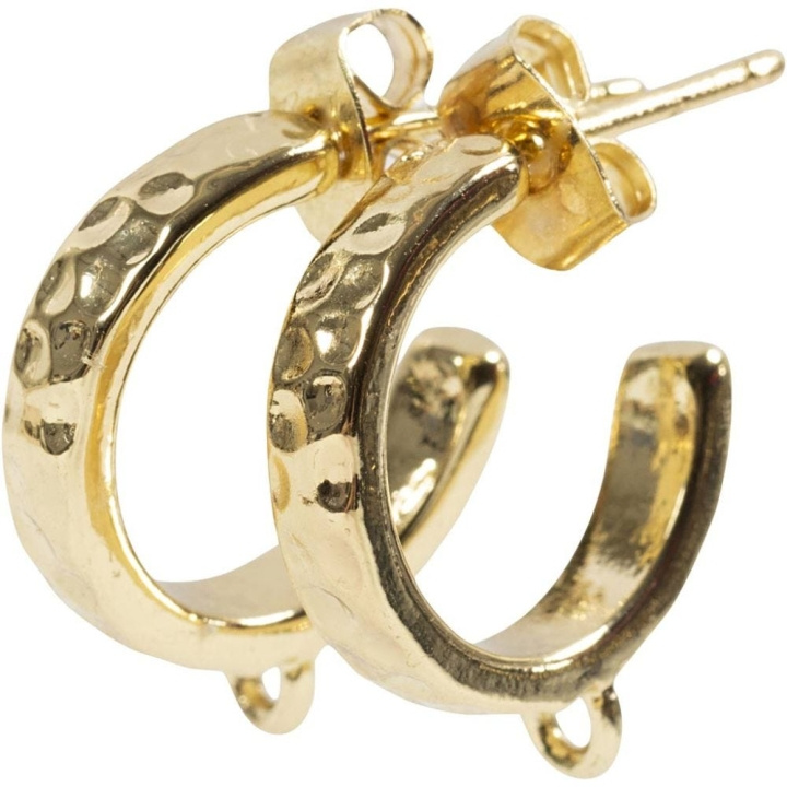 Creative Toys Creativ - Ögonörhängen - Guldpläterad - 15 mm (603261) i gruppen LEKSAKER, BARN- & BABYPRODUKTER / Leksaker / Pyssel hos TP E-commerce Nordic AB (D30945)