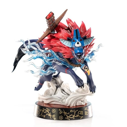 First4Figures - Okami (Oki - Vargform) PVC /Figur i gruppen LEKSAKER, BARN- & BABYPRODUKTER / Leksaker / Figurer, Miniatyrer & tillbehör hos TP E-commerce Nordic AB (D30975)