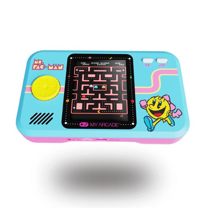 My Arcade Pocket Player Ms PacMan Portable i gruppen HEMELEKTRONIK / Spelkonsoler & Tillbehör / Övriga spel & tillbehör hos TP E-commerce Nordic AB (D30996)