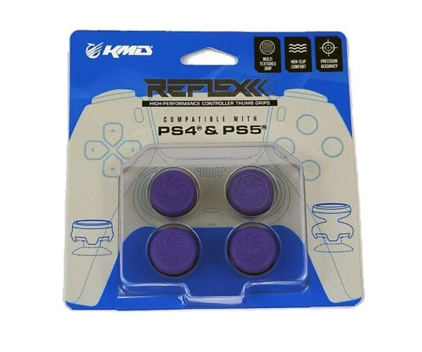 KMD Reflex tumgrepp 4-pack PS4/PS5 i gruppen HEMELEKTRONIK / Spelkonsoler & Tillbehör / Sony PlayStation 5 hos TP E-commerce Nordic AB (D31000)