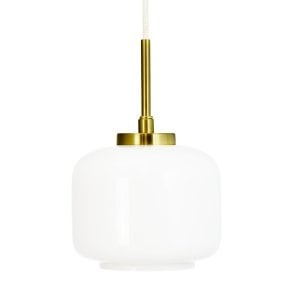 Dyberg-Larsen Arp D15 Taklampa - Opal/Messing i gruppen HEMELEKTRONIK / Belysning / Taklampor hos TP E-commerce Nordic AB (D31030)