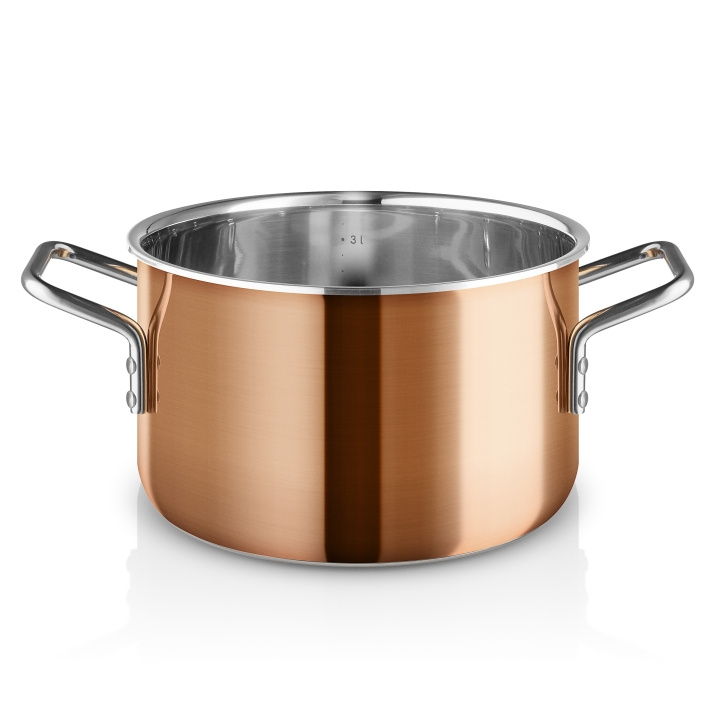 Eva Trio Koppargryta - 3,9 L - 20cm i gruppen HEM, HUSHÅLL & TRÄDGÅRD / Köksredskap / Grytor & Kastruller hos TP E-commerce Nordic AB (D31037)