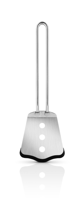 Eva Trio Spatel kort med silikon - Polerat stål - 25,5 cm i gruppen HEM, HUSHÅLL & TRÄDGÅRD / Köksredskap / Övriga köksredskap hos TP E-commerce Nordic AB (D31057)