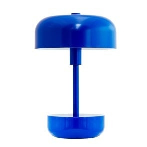 Dyberg-Larsen Haipot LED-uppladdningsbar bordslampa - Blå - Höjd: 25 cm, Diameter: 15 cm i gruppen HEMELEKTRONIK / Belysning / Bordslampor hos TP E-commerce Nordic AB (D31095)