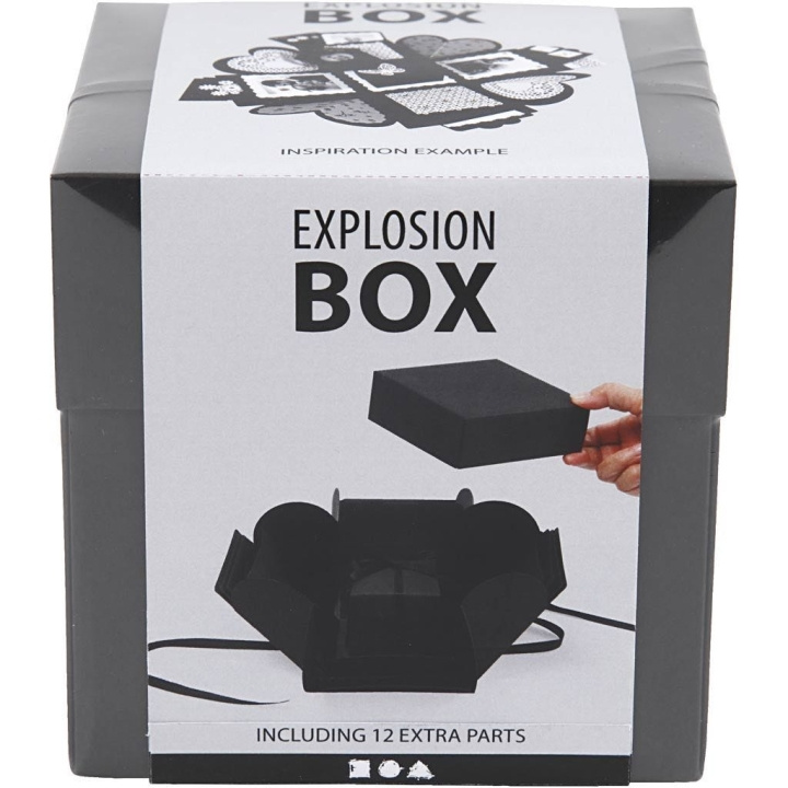 Creative Toys Explosionslåda - Svart (25378) i gruppen SPORT, FRITID & HOBBY / Roliga prylar / Övrigt hos TP E-commerce Nordic AB (D31100)