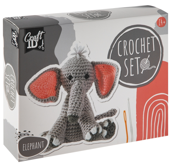 Craft ID Virkningssats Elefant (CR1733) i gruppen LEKSAKER, BARN- & BABYPRODUKTER / Leksaker / Figurer, Miniatyrer & tillbehör hos TP E-commerce Nordic AB (D31111)