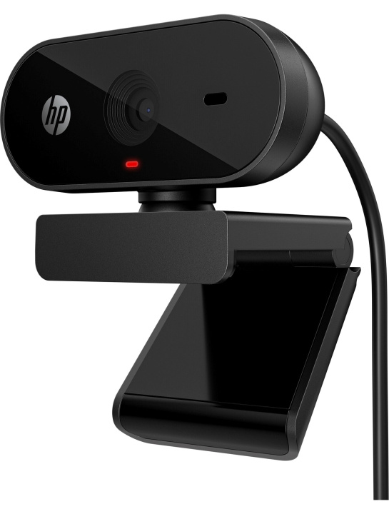 HP 320 FHD webbkamera, svart i gruppen DATORER & KRINGUTRUSTNING / Datortillbehör / Webbkameror hos TP E-commerce Nordic AB (D31125)