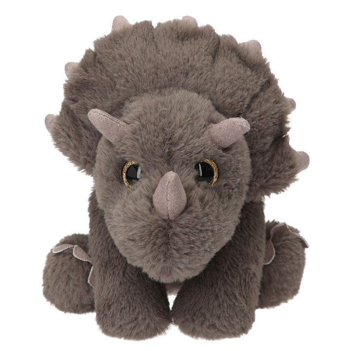 Dino World Plush Floppy Triceratops 25 cm - (0413435) i gruppen LEKSAKER, BARN- & BABYPRODUKTER / Babyleksaker / Gosedjur hos TP E-commerce Nordic AB (D31172)