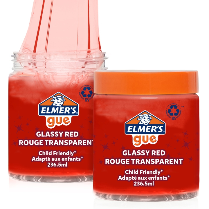 Elmer\'s Gue Förtillverkad Slime - Röd (2162069) i gruppen LEKSAKER, BARN- & BABYPRODUKTER / Leksaker / Övriga leksaker hos TP E-commerce Nordic AB (D31214)