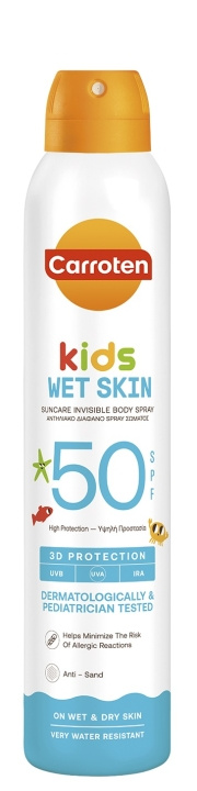 Carroten Dry Mist Kids Wet/Dry SPF 50 200 ml i gruppen SKÖNHET & HÄLSA / Hudvård / Solskydd & Tanning / Solskydd hos TP E-commerce Nordic AB (D31238)