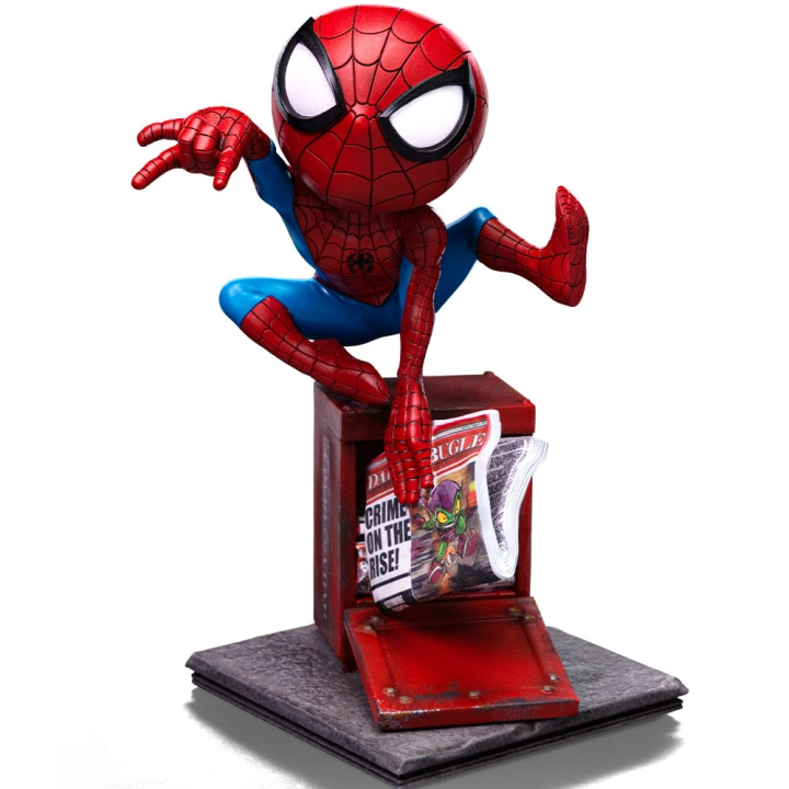 Iron Studios Marvel Comics - Spider-Man Minico Figur i gruppen LEKSAKER, BARN- & BABYPRODUKTER / Leksaker / Figurer, Miniatyrer & tillbehör hos TP E-commerce Nordic AB (D31241)