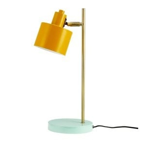 Dyberg-Larsen Ocean bordslampa - Curry, mässing, turkos i gruppen HEMELEKTRONIK / Belysning / Bordslampor hos TP E-commerce Nordic AB (D31276)