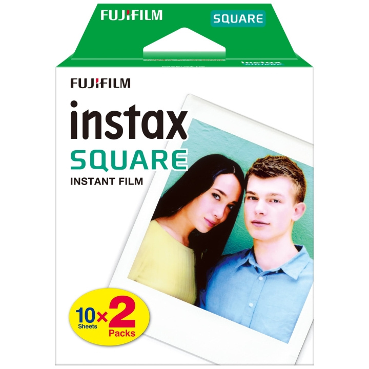Fuji Instax Square film 20 bilder i gruppen HEMELEKTRONIK / Foto & Video / Fotoutrustning hos TP E-commerce Nordic AB (D31286)