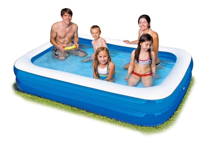 Flipper Pool med mjuka sidor - 305 x 183 x 56 cm (21397) | HEM, HUSHÅLL & TRÄDGÅRD - Trädgårdsprodukter - Pool & Pooltillbehör - Pooler | GameStuff