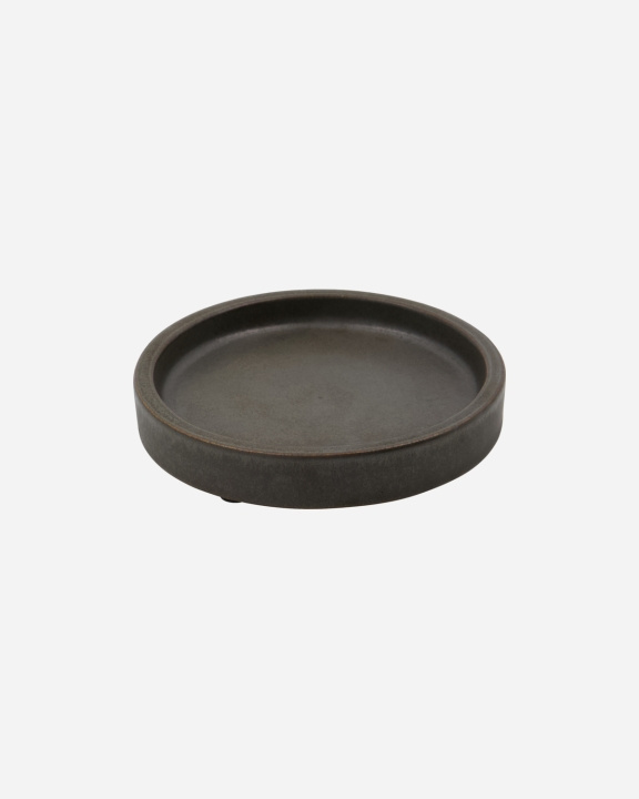 Meraki Soap Dish - Dark Grey - L:12,5cm, W:12,5cm, H:2cm i gruppen HEM, HUSHÅLL & TRÄDGÅRD / Badrum / Övrigt hos TP E-commerce Nordic AB (D31307)