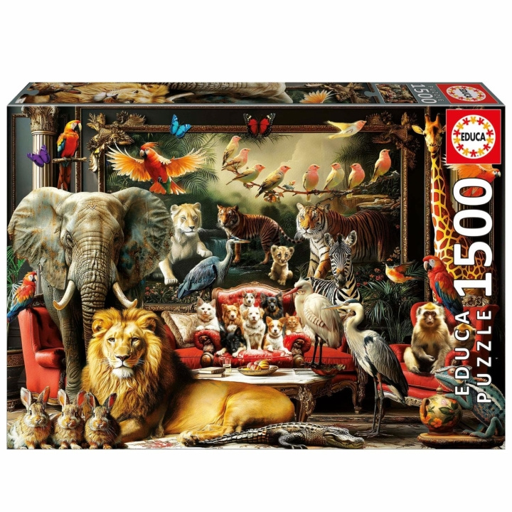 Educa The Animal Mansion 1500 bitar (80-20245) i gruppen SPORT, FRITID & HOBBY / Hobby / Pussel hos TP E-commerce Nordic AB (D31316)