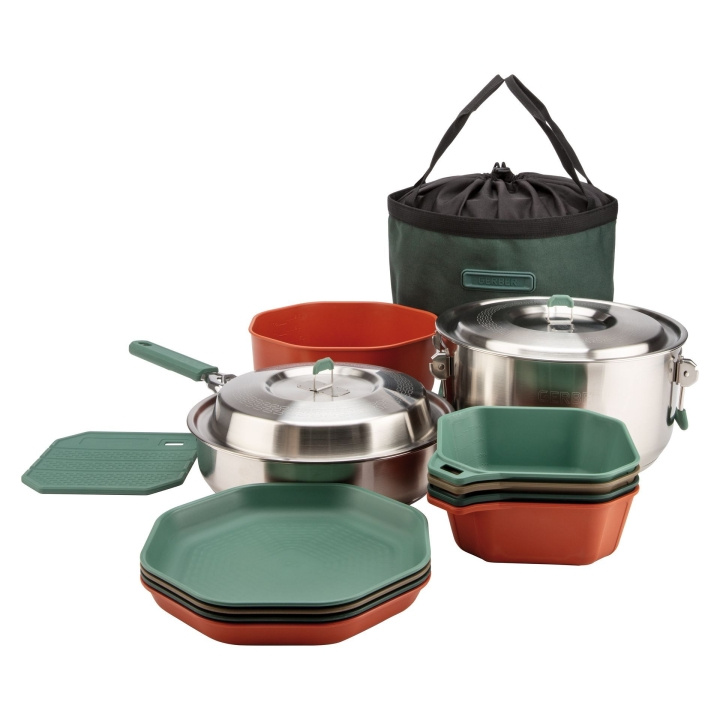 Gerber ComplEAT matlagningsset, 16 delar. ComplEAT matlagningsset,4L,Låda,0/1 i gruppen SPORT, FRITID & HOBBY / Friluftsliv / Friluftsprylar hos TP E-commerce Nordic AB (D31327)