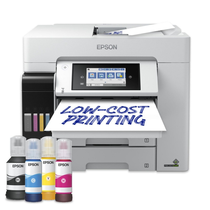 Epson EcoTank ET-5885 A4 multifunktion vit i gruppen DATORER & KRINGUTRUSTNING / Skrivare & Tillbehör / Skrivare / 3D-Skrivare & Tillbehör / Skrivare hos TP E-commerce Nordic AB (D31330)