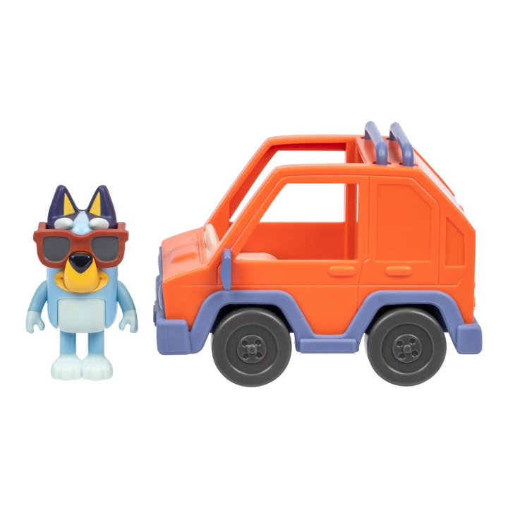 Bluey Basfordon - 4WD med Bluey i gruppen LEKSAKER, BARN- & BABYPRODUKTER / Leksaker / Figurer, Miniatyrer & tillbehör hos TP E-commerce Nordic AB (D31354)